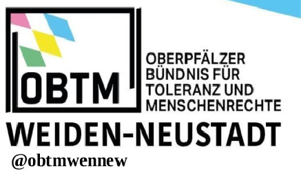 Logo Oberpfälzer Bündnis für Toleranz und Menschenrechte Weiden/Neustadt